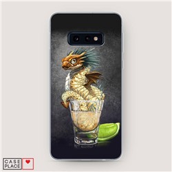 Силиконовый чехол Алкоголь и дракон 1 на Samsung Galaxy S10E