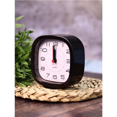 Часы-будильник «TimeTrek», black (11х10,5 см)