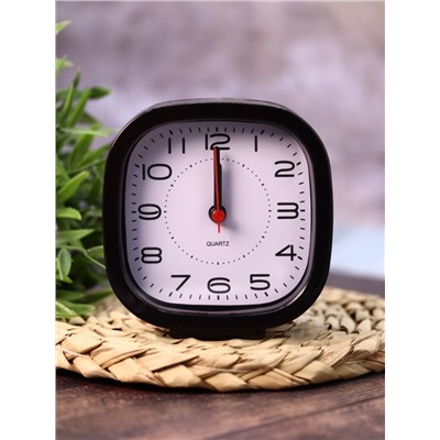 Часы-будильник «TimeTrek», black (11х10,5 см)