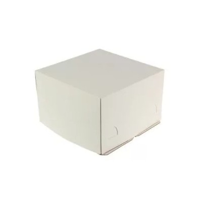 Короб для тортов «Хром-Эрзац» белый, 300х300х190 (Pasticciere)
