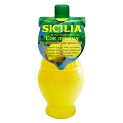 Сок лимона Сицилия 115 мл пл/б 1/12 Россия - Напитки