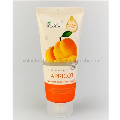 Пилинг-скатка с с экстрактом абрикоса Ekel Natural Clean Peeling Gel Apricot 180ml (51)