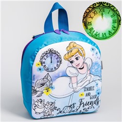 Рюкзак детский, с мигающим элементом, отдел на молнии, «Принцессы»‎, Disney