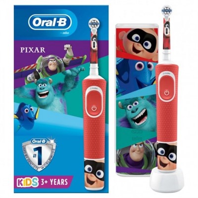 Детская электрическая зубная щетка Oral-B (Орал-Би) Лучшие фильмы PIXARе, 3+