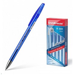 КС-Ручка гелевая ORIGINAL 0.5мм синяя R-301 40318 ErichKrause {Китай}