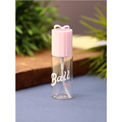 Дорожная бутылочка "Bow ball", pink (35 ml)