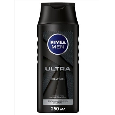 Шампунь NIVEA MEN мужской "Ultra" (250мл) (88508)