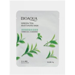 Маска для лица, зеленый чай  Bioaqua