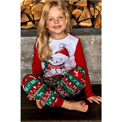 Детская пижама с брюками Juno AW20GJ549 Happy New Year НАТАЛИ #915198
