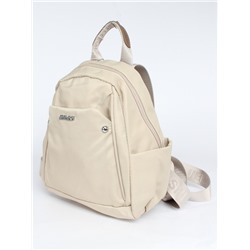 Рюкзак жен текстиль JLS-SC 330,  1отд,  4внеш+2внут карм,  бежевый 261012
