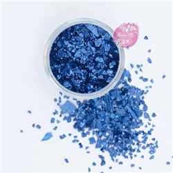 Блестки, синий, 3-5 мм, 4 гр (Sweety Kit)