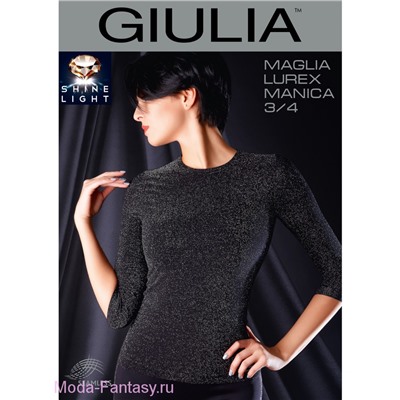 Бесшовная кофта Giulia MAGLIA LUREX MANICA 3/4