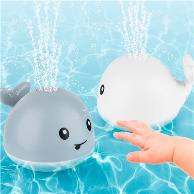 Игрушка-кит для купания с фонтанчиком ассорти