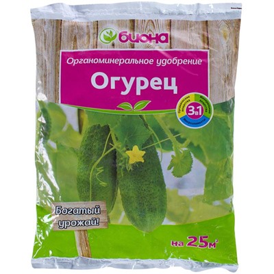 ОГУРЕЦ-Биона органическое удобрение 500гр. (1/25шт) (БМ)