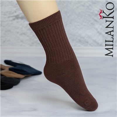 Детские хлопковые носки удлинённые MilanKo IN-089 упаковка