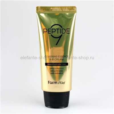 Омолаживающий крем с пептидами FarmStay Peptide 9 Covering Essence BB Cream 50ml (125)