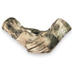 Тактические зимние перчатки SoftShell Shark Skin (Защитный камуфляж), – Флис, тефлоновая пропитка, противоскользящая вставка на ладони, делают перчатки незаменимыми в зимние морозы. №353