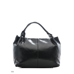 Женская кожаная сумка TEOTENA. Черный