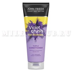John Frieda Sheer Blonde Кондиционер с фиолетовым пигментом для восстановления и поддержания оттенка светлых волос Violet Crush 250 мл