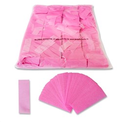 Конфетти флуоресцентное 17 х 55 мм (UV-розовое)