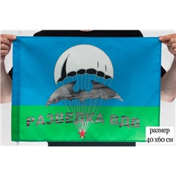 Флаг Разведки Воздушно-десантных войск, 40x60 см  №9014(№14)