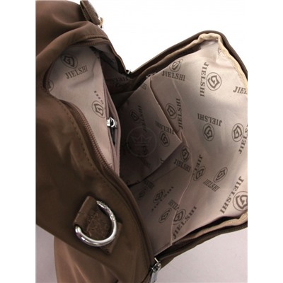 Рюкзак жен текстиль JLS-7020,  1отд,  3внеш+5внут карм,  капучино 262171