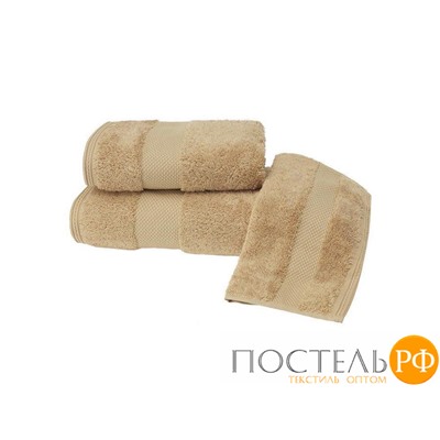 1010G10055118 Полотенце Soft cotton DELUXE горчичный 50X100