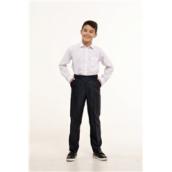 Синие школьные брюки для мальчика, модель 0911 СМ