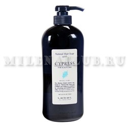 Lebel Шампунь для чувствительной кожи головы КИПАРИС Hair Soap Shampoo Cypress 1000 мл.