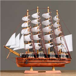 Корабль с белыми парусами «Восточная звезда», 48х11х45см