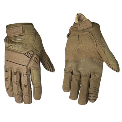 Тактические перчатки Mechanix Wear (хаки-песок), - отлично сидят на руке, придавая уверенность при работе со снаряжением и оружием (B15) №346