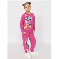 CSKG 90238-27-395 Комплект для девочки (джемпер, брюки),розовый