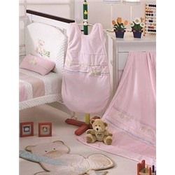 Детский спальный мешочек NANOS BABY SAC 192 (розовый, 47*88)