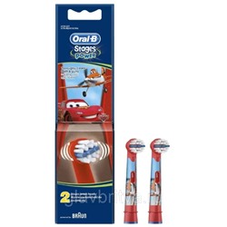 Насадка для электрической зубной щетки Oral-B BRAUN Kids Stages (Тачки), 2 шт.