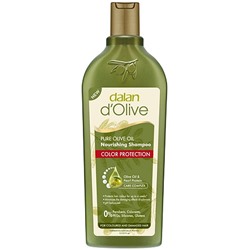 Шампунь для окрашенных волос с оливковым маслом Dalan D'Olive Color Protection Shampoo 400 мл