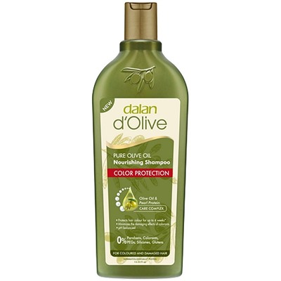 Шампунь для окрашенных волос с оливковым маслом Dalan D'Olive Color Protection Shampoo 400 мл