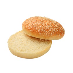 Хлеб - булочка для гамбургера с кунжутом Панетерия 100мм  55гр (45шт) - Хлебобулочные изделия