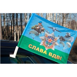 Флаг со звездой ВДВ, на машину №7160