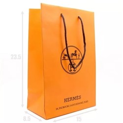 ПОДАРОЧНЫЙ ПАКЕТ HERMES МАЛ. (15x23.5x8.5)