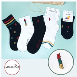 Женские носки из хлопка ( Узор 1) MilanKo N-228 упаковка