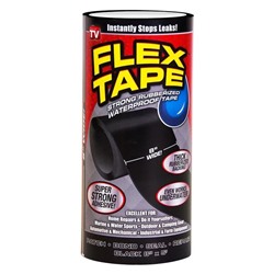 Водонепроницаемая изоляционная лента Flex Tape большая черная