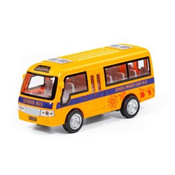 322954 Полесье "Школьный автобус", автомобиль инерционный (со светом и звуком) (в пакете)
