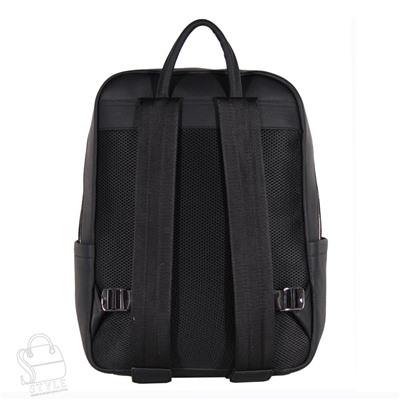 Рюкзак мужской кожаный 230201G black S-Style