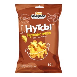 Чипсы нутовые "Нутсы" со вкусом сметаны и грибов