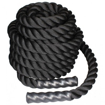 Канат для кроссфита BATTLE ROPE BLACK