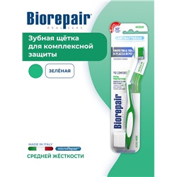 Biorepair CURVE Protezione Totale / Зубная щетка изогнутая для комплексной защиты