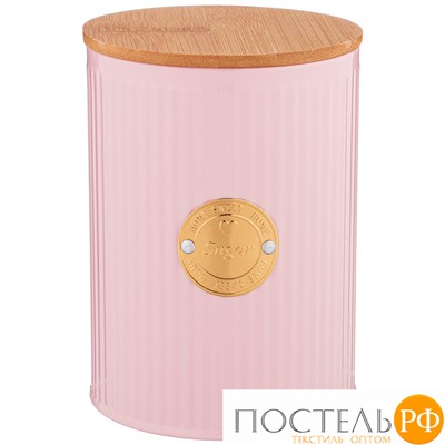 790-214 ЕМКОСТЬ ДЛЯ СЫПУЧИХ ПРОДУКТОВ AGNESS MAJESTY САХАР ДИАМЕТР=11 СМ ВЫСОТА=15 СМ