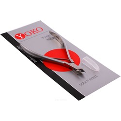 YOKO Кусачки маникюрные для кутикулы / Professional Quality SK 016, одинарная пружина, ручная заточка, 7 мм