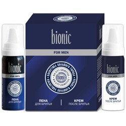 Подарочный набор «Bionic» для мужчин (пена+крем)