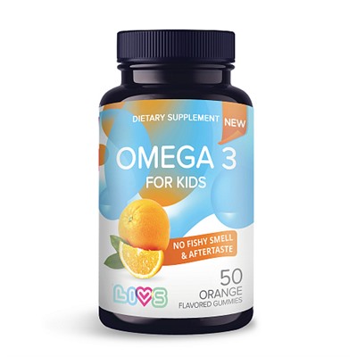 Omega-3 для детей со вкусом апельсина